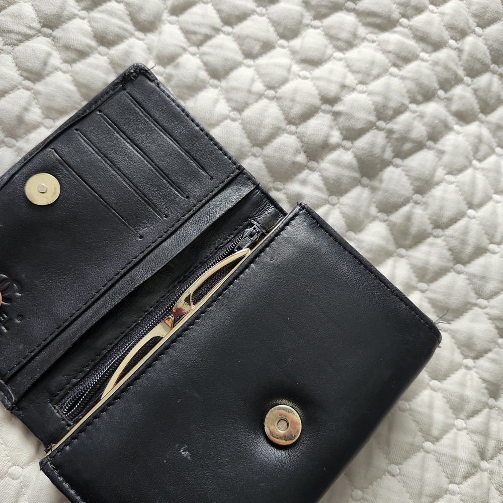 Elegant Black Leather Wallet